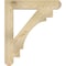Ekena Millwork Merced Craftsman Rough Sawn Bracket, Douglas Fir, 4"W x 26"D x 30"H BKT04X26X30MRC04RDF - alternate 4